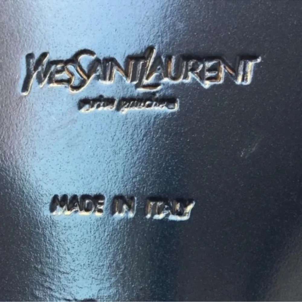 AUTHENTIC YSL TRIBUTE PLATFORM HEELS - Picture 14 of 14